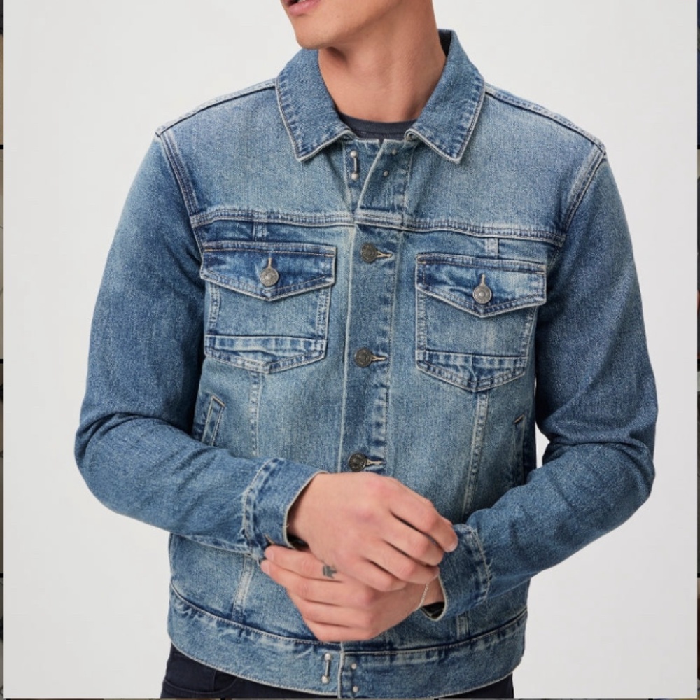 Paige Scout Denim Jacket in Large